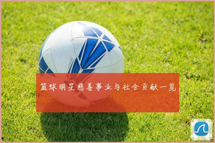 篮球明星慈善事业与社会贡献一览